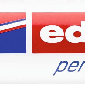 EDDING Permanent Marker 550 3-4mm 550-2 rot