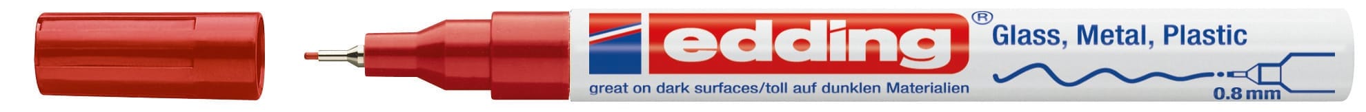EDDING-780-2-CREA-4004764953639 EDDING Paintmarker 780 0,8mm 780-2 CREA rot – Hochwertig & günstig bei ShopDeca