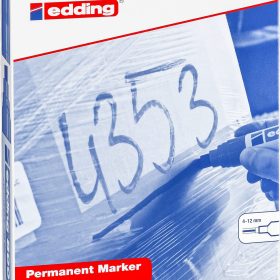 EDDING Permanent Marker 800 4-12mm 800-99 5 Farben ass.