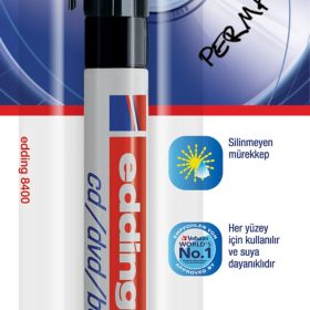 EDDING CD-Marker 8400 0.5-1mm 8400BLI-1 schwarz Blister