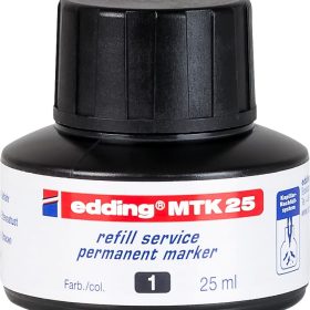 EDDING Tinte 25ml MTK-25-1 schwarz