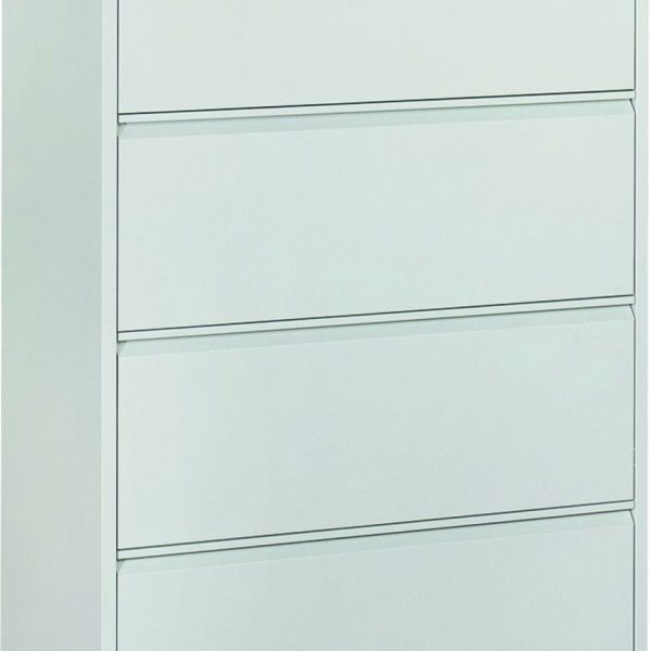 EDGY HR-Schrank 3424 4 Schubl. Breit, grau