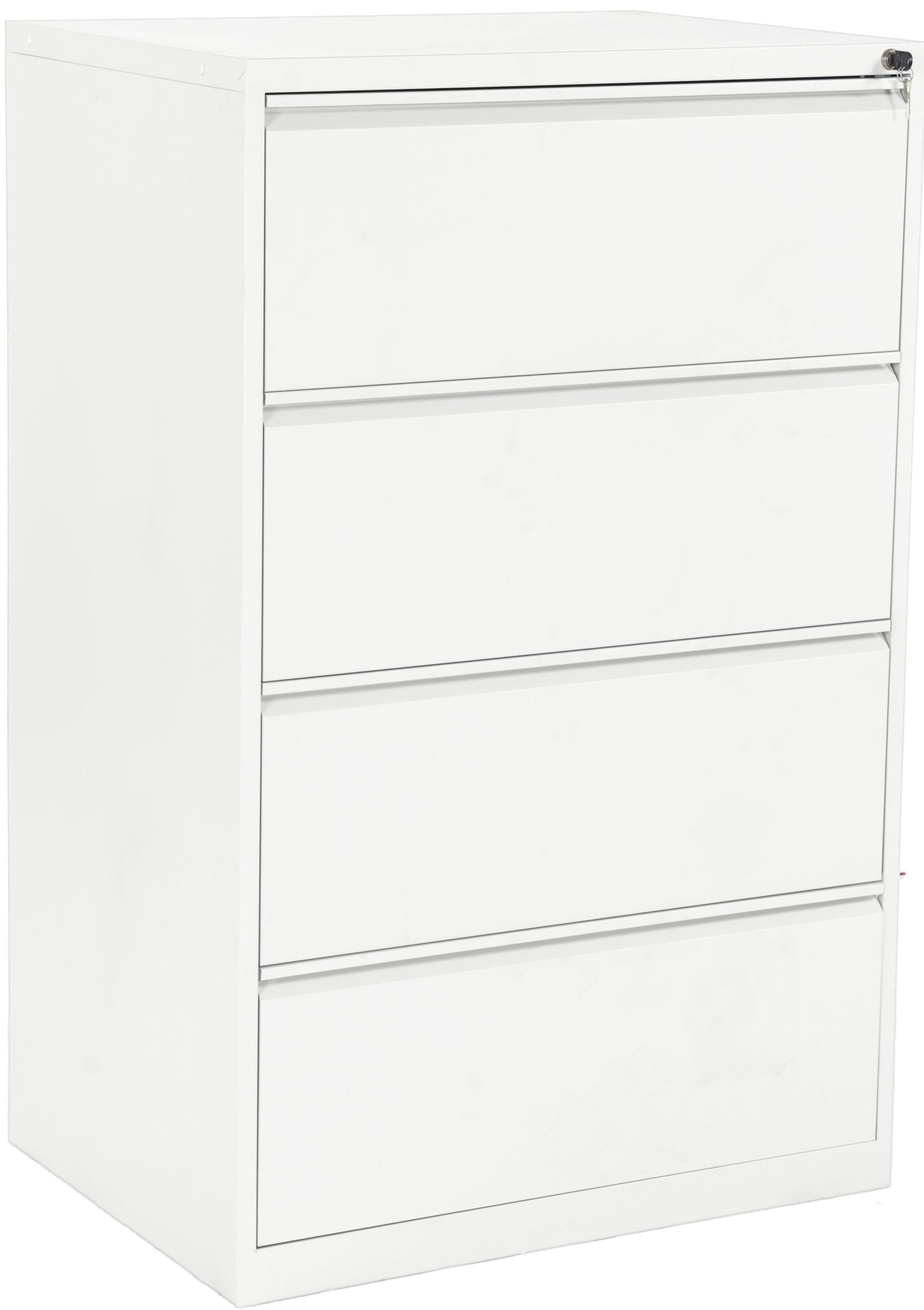 EDGY-3424-9003-7630006743040 EDGY HR-Schrank 3424/9003 4 Schubladen breit, weiss – Hochwertig & günstig bei ShopDeca