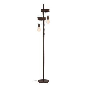 EGLO Stehleuchte TOWNSHEND 4 43526 braun