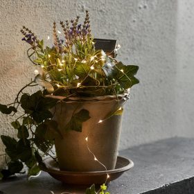 EGLO Solar LED-Lichterkette 5m 48885 transparent