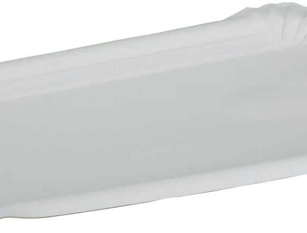 EJS Wurstteller 13x20cm 3141.2007 Karton, weiss 250 Stk.