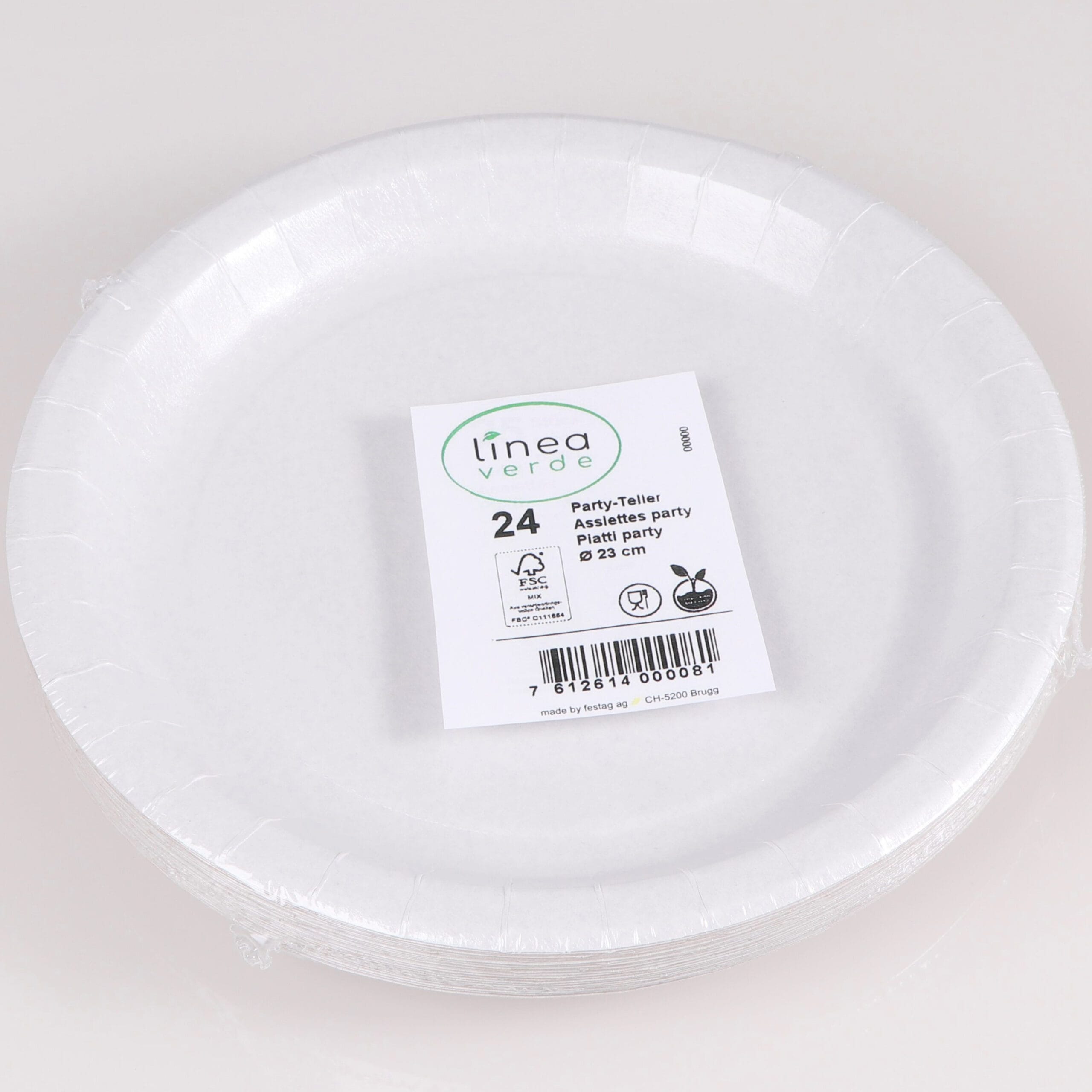 ELCO-16114308-001-7612614000081 ELCO Teller aus Karton 23cm 16114308-001 weiss, 24Stk. – Hochwertig & günstig bei ShopDeca