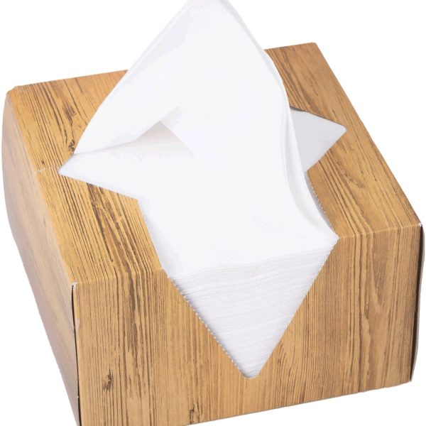 ELCO Serviettenbox 33x33cm 33402100-001 3-lagig, weiss 100Stk.