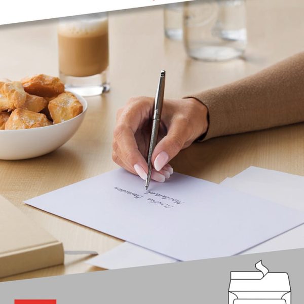 ELCO Briefumschlag Prestige B6 70396.12 120g,weiss,o.Fenster 25 Stk.