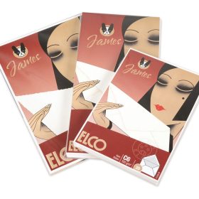 ELCO Schreibblock Velin A5 71312.10 weiss 40 Blatt