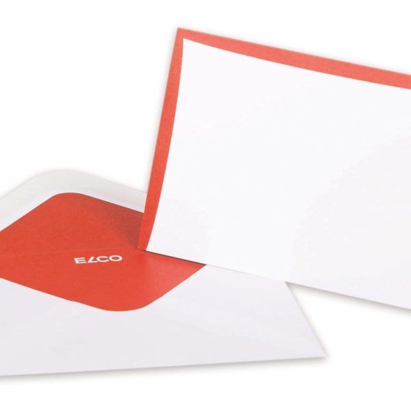 ELCO Couverts/Karten Prestige C7/A7 71714.12 2x7 Stk. rot