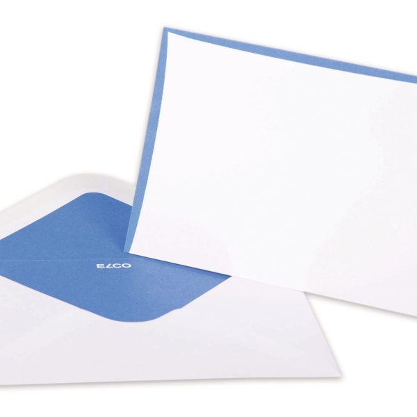 ELCO Couverts/Karten Prestige C6/A6 71718.12 2x5 Stk. blau