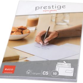 ELCO Briefumschlag Prestige C5 73115.12 120g,weiss,Fenst. re. 10 Stk.
