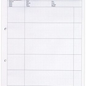 ELCO Besprechungsblock perf. A4 73516.19 hochweiss, 80g 80 Blatt