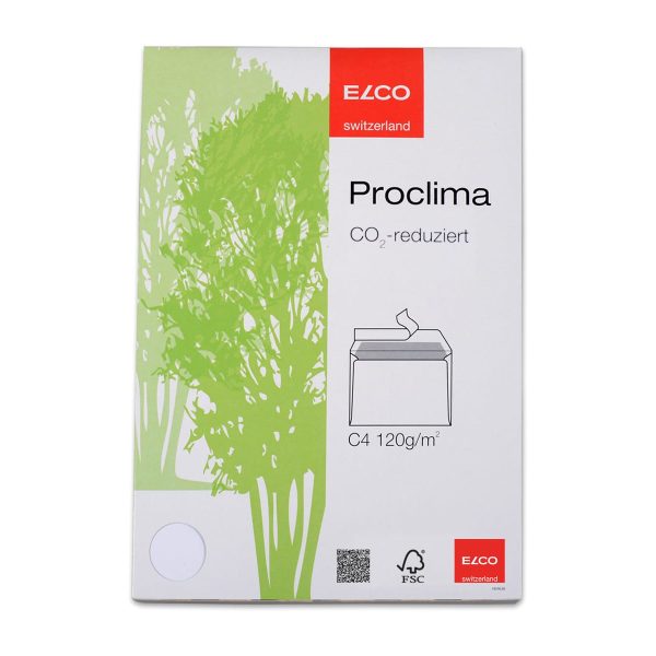 ELCO Briefumschlag proclima C4 74277.20 recycling, ohne Fenster 20 Stk
