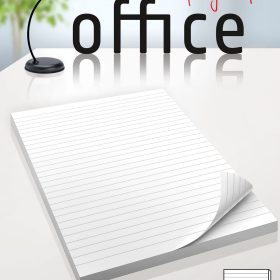 ELCO Schreibblock Office A4 74402.15 liniert, 70g 50 Blatt