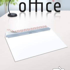 ELCO Couvert Office o. Fenster C4 74476.12 120g,hochweiss,Kleber 10 Stk.