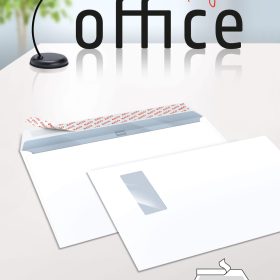 ELCO Couvert Fenster rechts C4 74479.12 120g,hochweiss,Kleber 10 Stk.