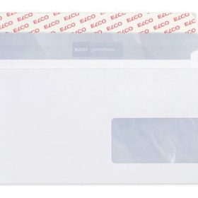 ELCO Couvert Office Fenst. re. C5/6 74533.12 80g,hochweiss,Kleber 200 Stk.