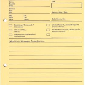 ELCO Telefonblock Recycling A5 74586.79 gelb, 65gm2, D/F 80 Bl. 5 Stk.