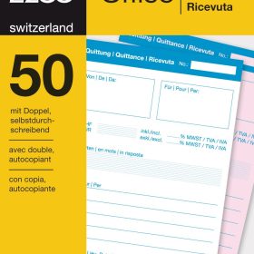 ELCO Quittung A6 74591.19 60g 50x2 Blatt