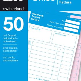 ELCO Rechnung A6 74592.19 60g 50x2 Blatt