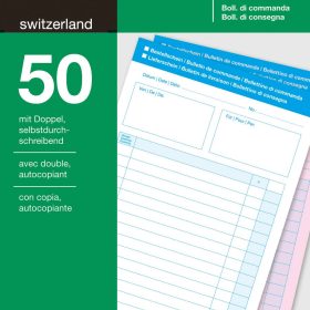 ELCO Bestellung/Lieferschein A5 74593.19 60g 50x2 Blatt