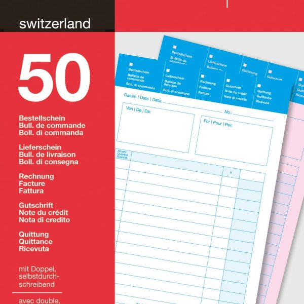 ELCO Multifunktions Formular A5 74595.19 60g 50x2 Blatt