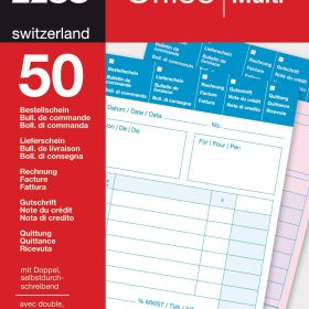 ELCO Multifunktion Formular A6 74596.19 60g 50x2 Blatt