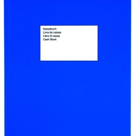 ELCO Kassabuch 17,5x22cm 74602.19 blau 48 Blatt