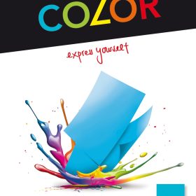 ELCO Office Color Papier A4 74616.32 80g, intensiv blau 100 Blatt