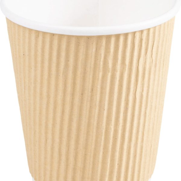 ELCO Coffee to Go Becher 2dl 89221800-097 braun, gerippt, 10Stk.