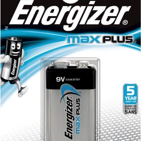 ENERGIZER Batterie Max Plus 9,0V 522/9V E-Block 600 mAh