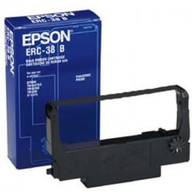 EPSON Farbband Nylon ERC 38 schwarz C43S015374 TM-U200 3 Mio.Zeichen