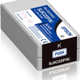EPSON Tintenpatrone schwarz S020601 TM-C 3500 33 ml
