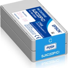 EPSON Tintenpatrone cyan S020602 TM-C 3500 32 ml