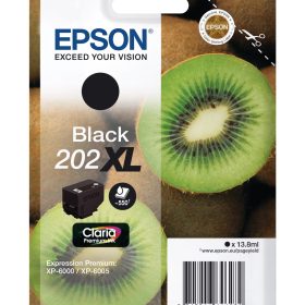 EPSON Tintenpatrone 202XL schwarz T02G140 XP-6000/6005 550 Seiten