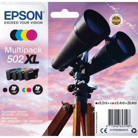 EPSON Multipack Tinte 502XL CMYBK T02W640 WF-2860/XP-5100 4-color