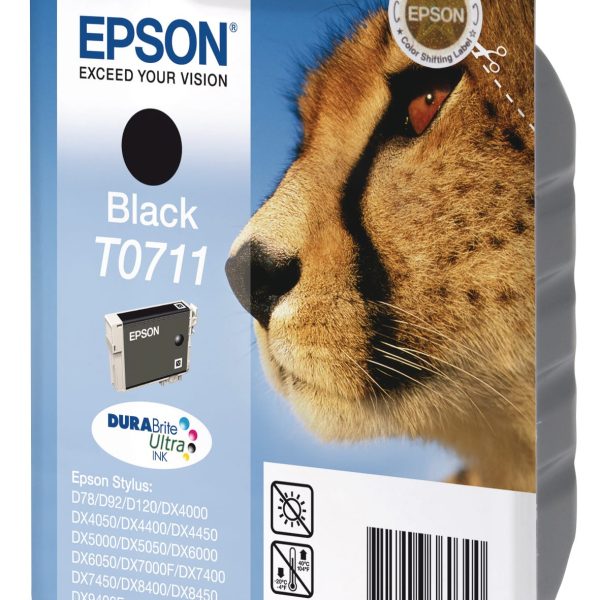 EPSON Tintenpatrone schwarz T071140 Stylus DX4000 245 Seiten
