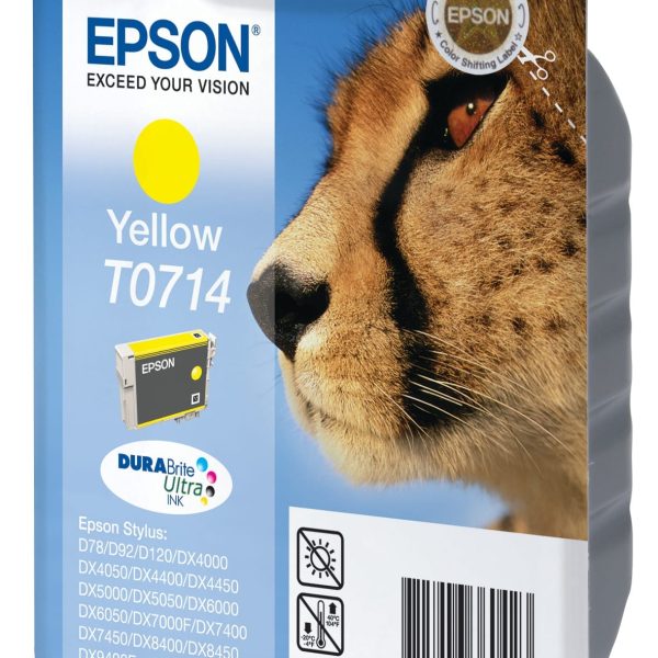 EPSON Tintenpatrone yellow T071440 Stylus DX4000 475 Seiten
