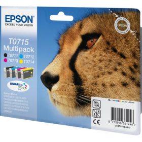 EPSON Multipack Tinte CMYBK T071540 Stylus DX4000 5.5/7.4ml