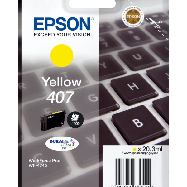EPSON Tintenpatrone L yellow T07U440 WF-4745 1900 Seiten