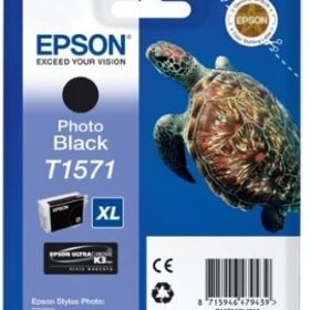 EPSON Tintenpatrone photo schwarz T157140 Stylus Photo R3000 26ml