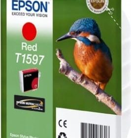 EPSON Tintenpatrone red T159740 Stylus Photo R2000 17ml