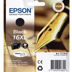 EPSON Tintenpatrone 16XL schwarz T163140 WF 2010/2540 500 Seiten