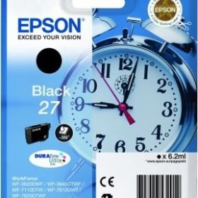 EPSON Tintenpatrone schwarz T270140 WF 3620/7620 350 Seiten