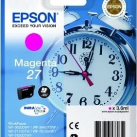 EPSON Tintenpatrone magenta T270340 WF 3620/7620 300 Seiten