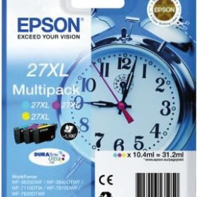 EPSON Multipack Tinte XL CMY T271540 WF 3620/7620 1100 Seiten