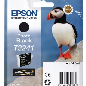 EPSON Tintenpatrone photo schwarz T324140 SureColor SC-P400 14ml