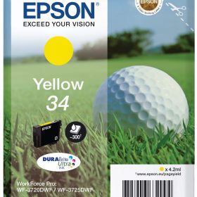 EPSON Tintenpatrone yellow T346440 WF-3720/3725DWF 300 Seiten